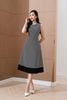 Đầm A phối gấu - L63R22Q027