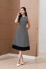 Đầm A phối gấu - L63R22Q027