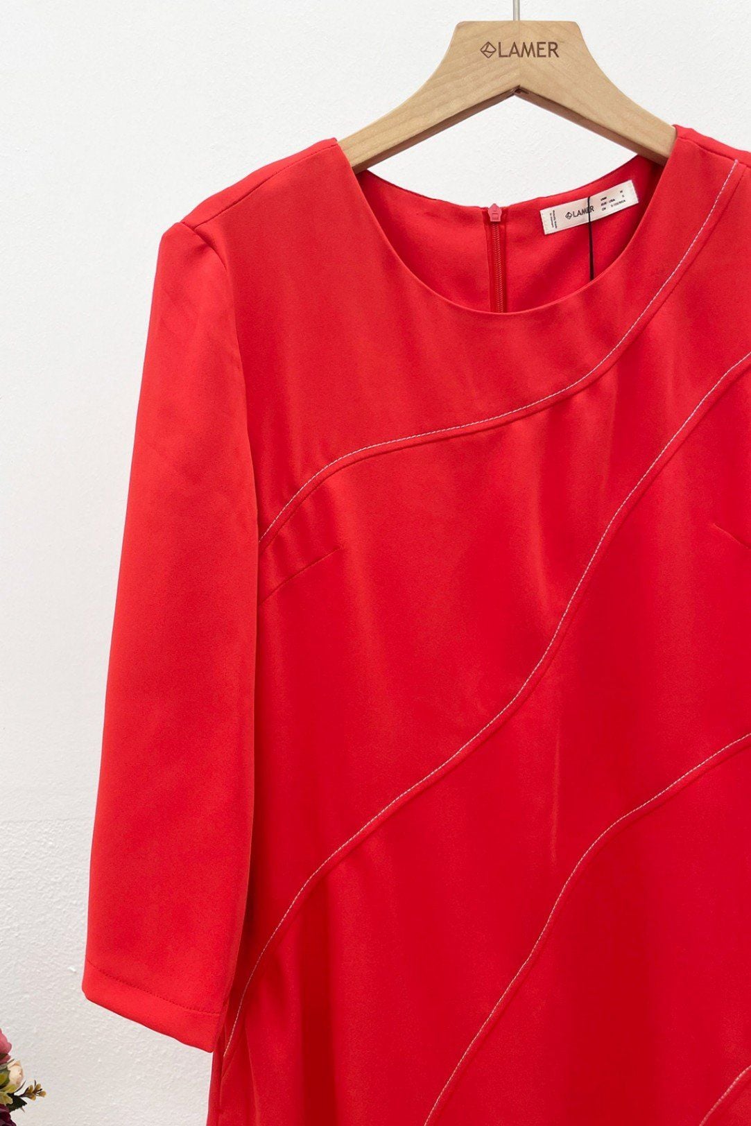 Đầm A thêu chỉ - L63R23Q039