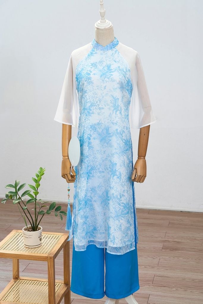 Quần ống rộng cạp 1F - L64W23Q014