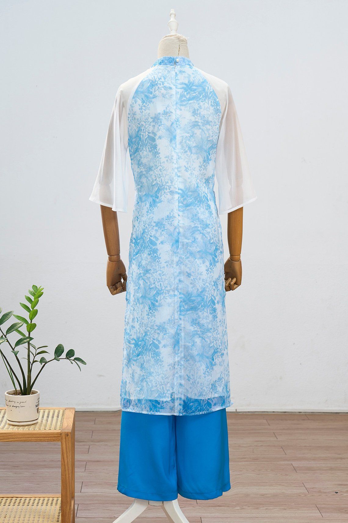 Quần ống rộng cạp 1F - L64W23Q014