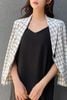 áo vest cổ 2 ve - L65B22T053