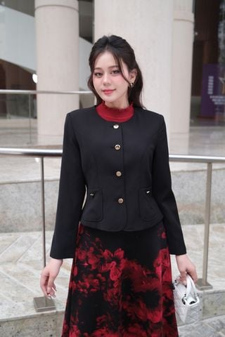 Áo vest vạt tròn - L65B24T018