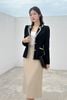 Áo vest cổ 2 ve đắp dây - L65B24T019