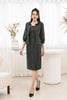 Áo Khoác Vest Cổ Bẻ Tay Bồng Chấm Bi Mix Set - L65D22T005
