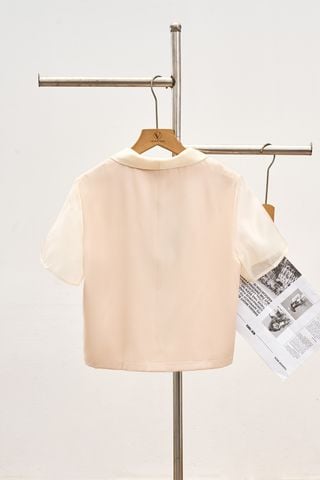 Áo suông cổ sen tay phối - L65D25Q004