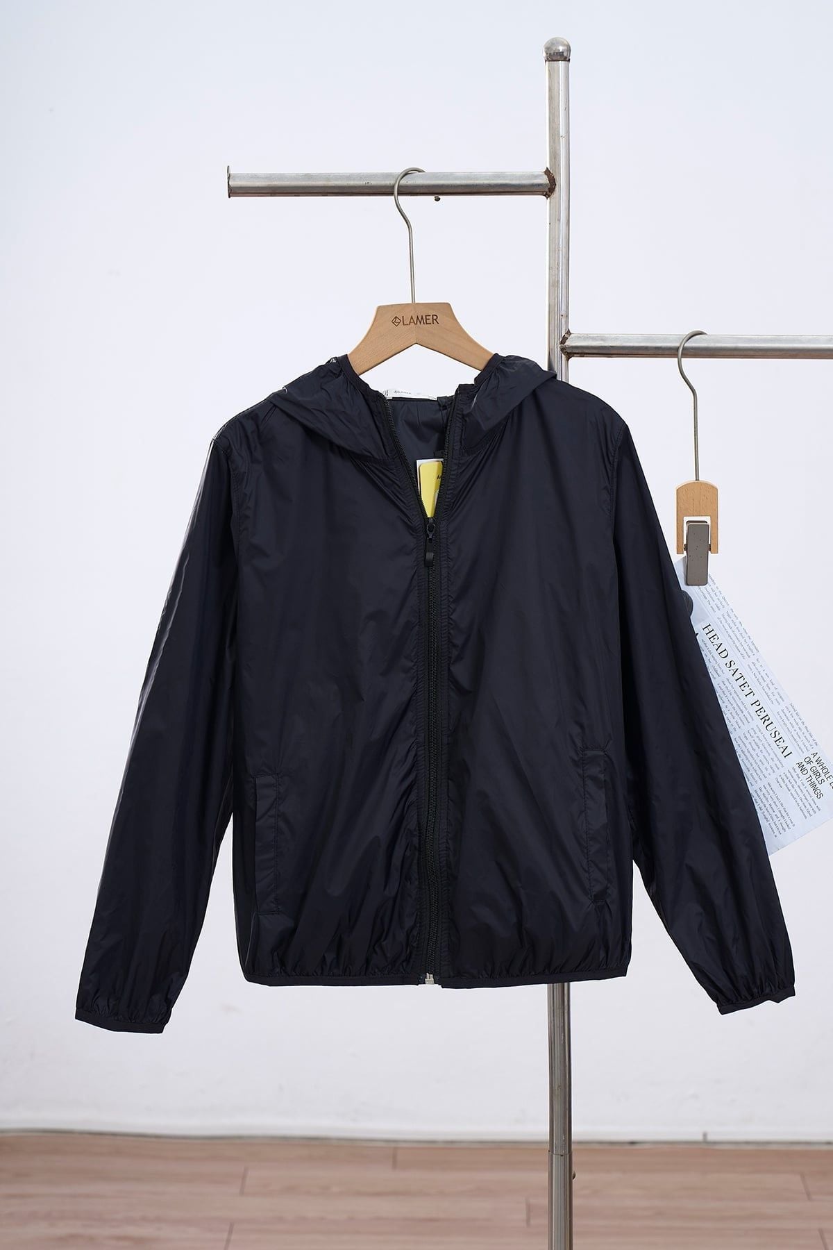 Áo gió cổ mũ - L65I24T013