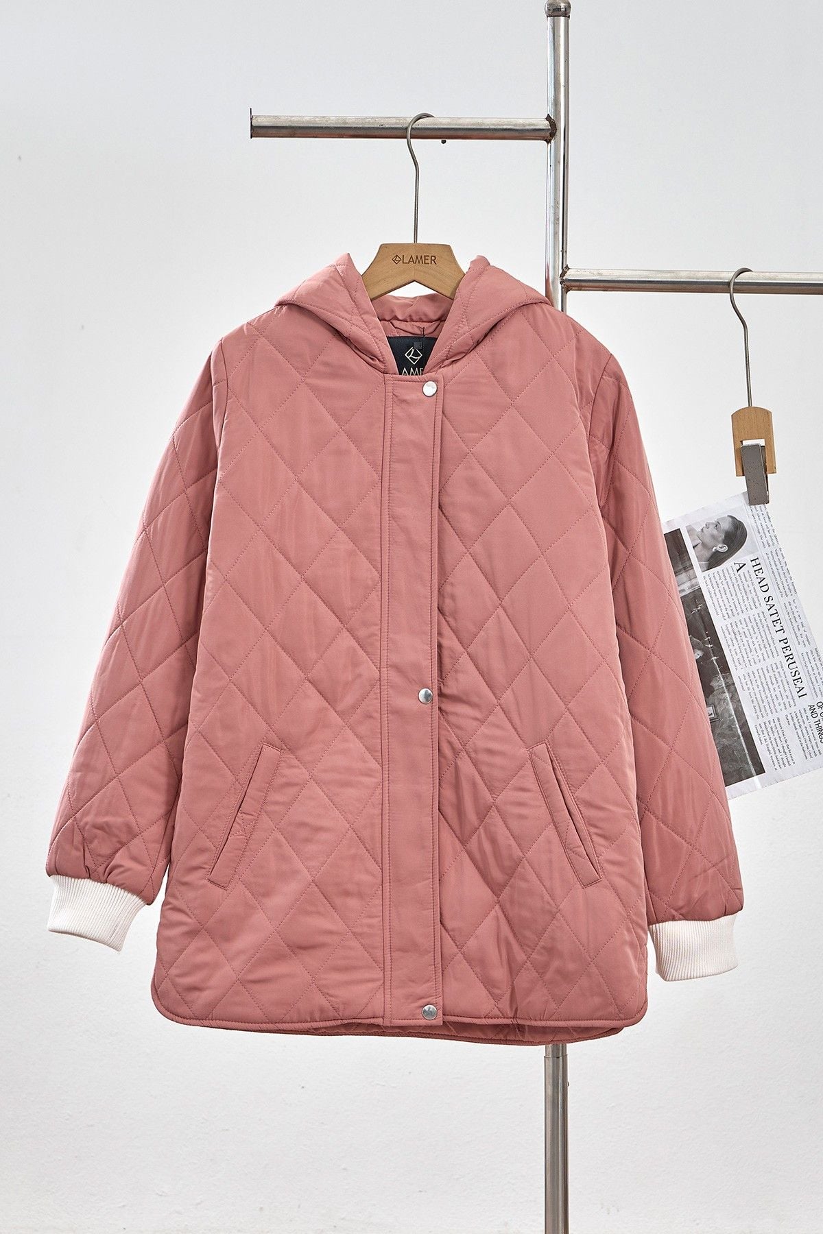 Áo phao cổ mũ - L65P24T007