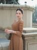 Đầm xòe dập ly nhăn tay loe phối ren - N63L25H034
