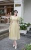 Đầm xoè tay bồng cổ V - N63L25H078