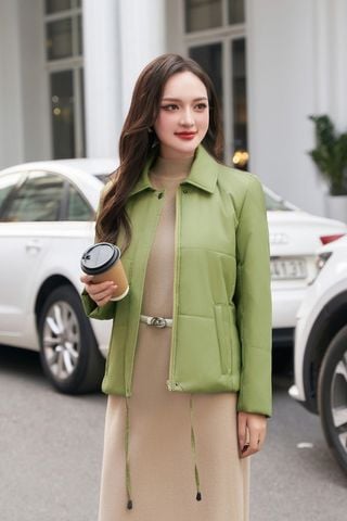 Đầm len ngắn tay dáng suông - N63T24T014