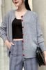 áo cardigan cổ tròn phối cúc tim - N65C24T016