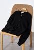 Áo len cardigan đính nơ - N65C24T068