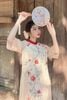 Áo dài cách tân in quả  - O61A24Q028 ( Không kèm quần )
