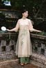 Áo dài cách tân Lục Yên  - O61A24Q028 ( Không kèm quần )