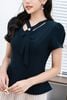 Áo Peplum Cổ Nơ Xếp - O61B23H002