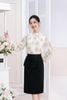 áo cổ tàu tay bồng - O61B24H008
