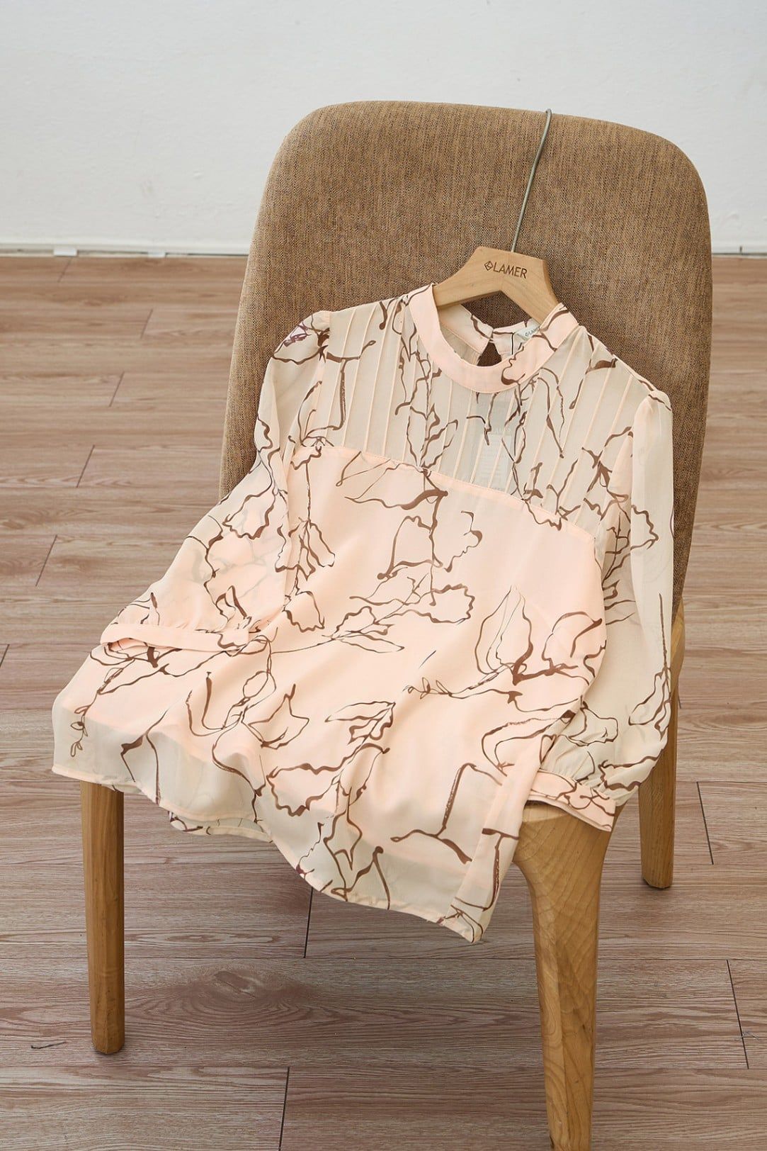 áo cổ tàu tròn - O61B24Q003