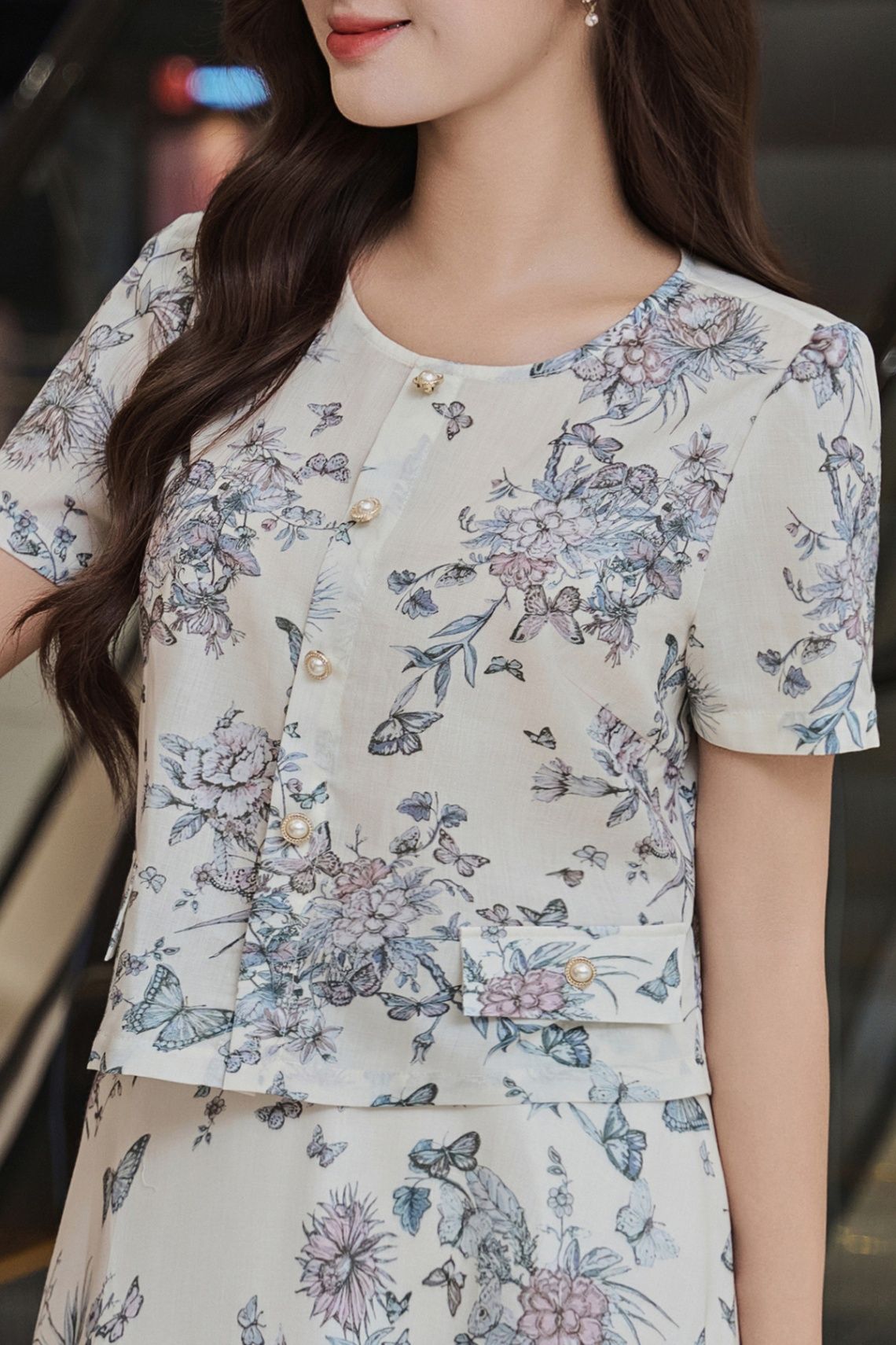 Áo sơ mi croptop - O61H24H027