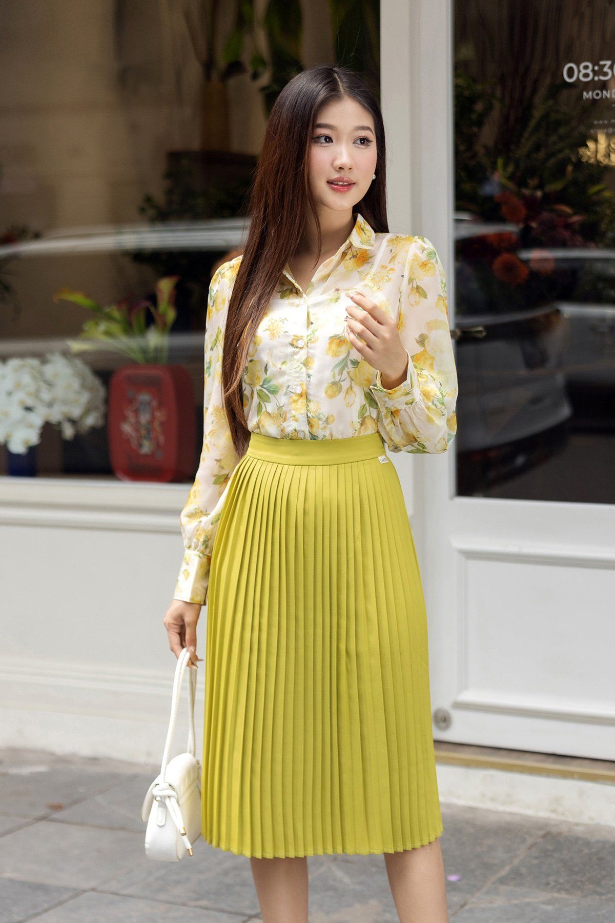áo sơ mi cổ đức - O61H24Q010