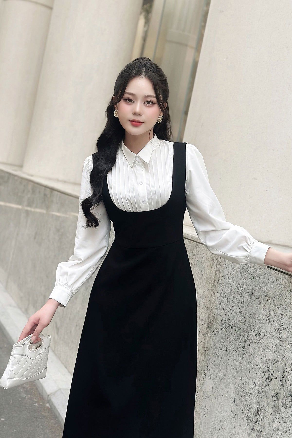 Áo sơ mi mí ngực - O61H24Q029