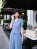 Quần ống rộng túi chéo chun sườn - O64W25H004