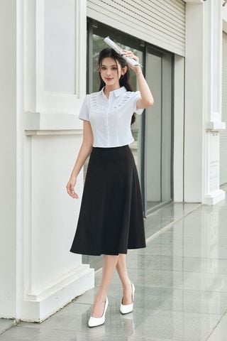 Chân váy xòe bổ mảnh - O62L24Q002