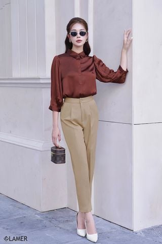 Quần ống côn túi chéo - O64K24Q004