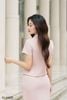 áo đờ mi đính hoa ngực - O65D24H001