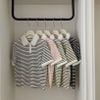 Áo thun croptop cổ phối viền ren - P61B25H011