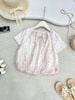 Áo kiểu tay ngắn ly cổ - P61B25H037