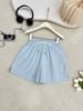 Quần short cạp chun dây rút ren - P64S25H013