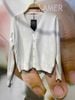 áo cardigan cổ tim dáng ngắn  - P65C24Q001