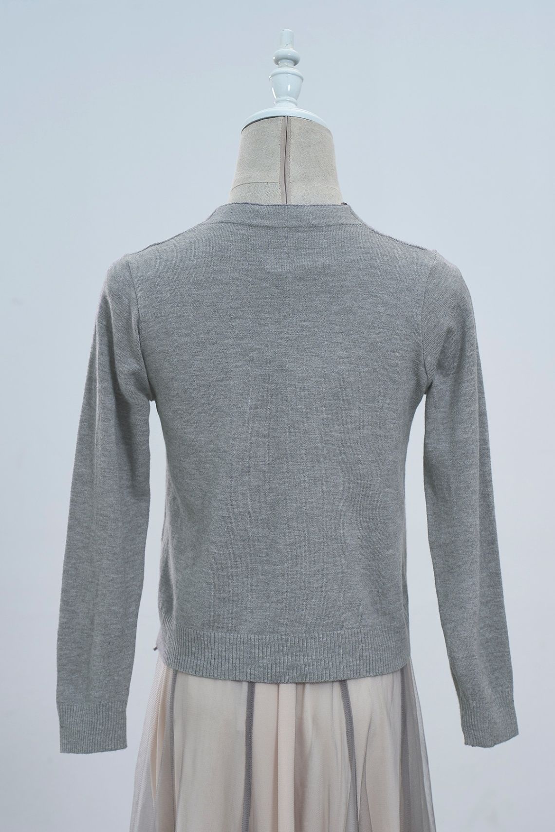 áo cardigan cổ tim dáng ngắn  - P65C24Q001