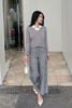 áo cardigan cổ tim dáng ngắn  - P65C24Q001