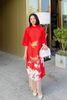 áo dài cách tân chim hoàng anh - S61A23Q011 ( không kèm quần )