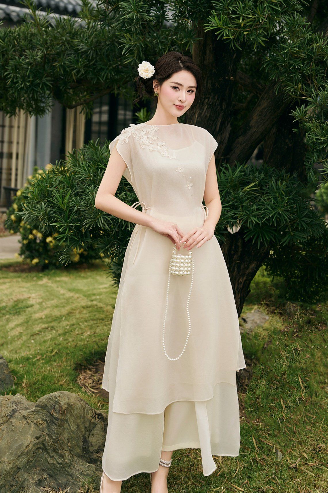 Áo dài Giai Điệp - S61A24Q005