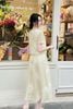 Áo croptop tay ngắn cổ đính đá - S61B24H003