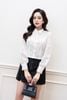 áo sơ mi croptop tay bồng mí thân - S61H23Q002