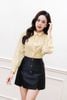 áo sơ mi croptop tay bồng mí thân - S61H23Q002