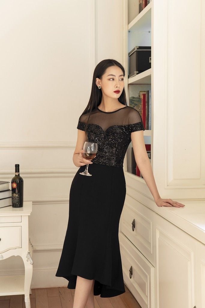 Đầm Dạ Hội Đuôi Cá - S63F20Q014
