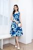 Đầm dạ hội sát nách nơ eo - S63L22Q034