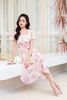 Đầm xòe cổ vuông nhún tầng - S63L23H001