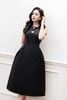Đầm dạ hội chiết ly đính đá - S63L23Q025