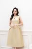 Đầm dạ hội chiết ly đính đá - S63L23Q025
