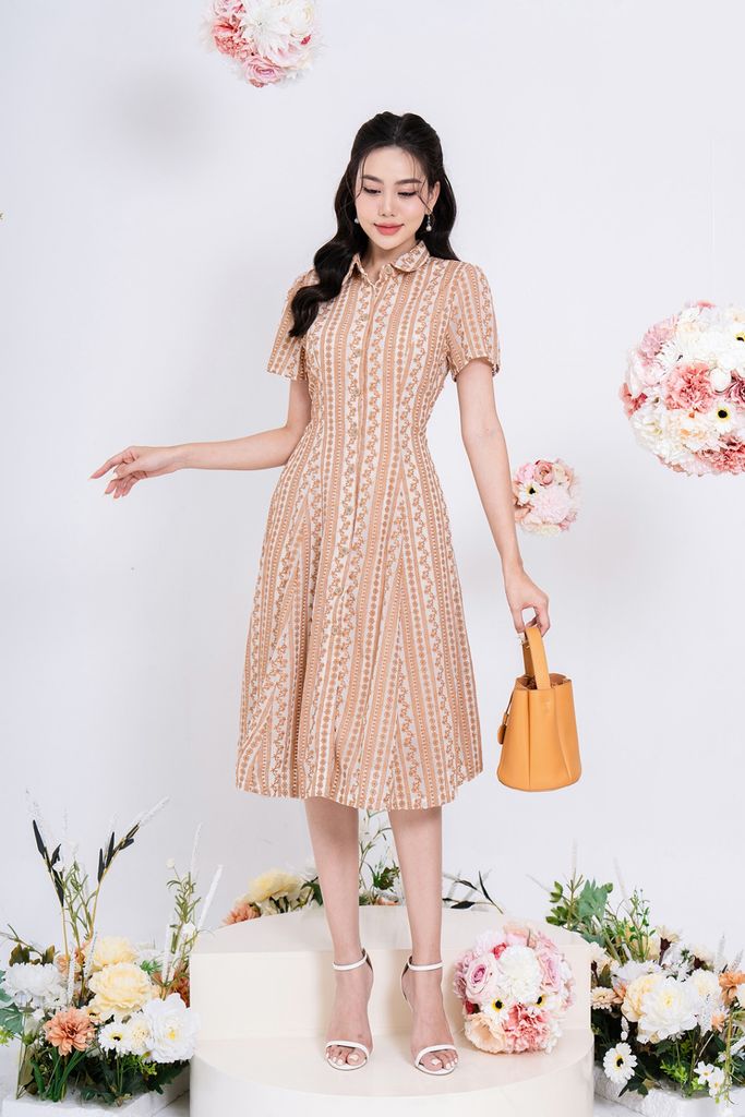 Đầm xòe bổ mảnh - S63L23Q046