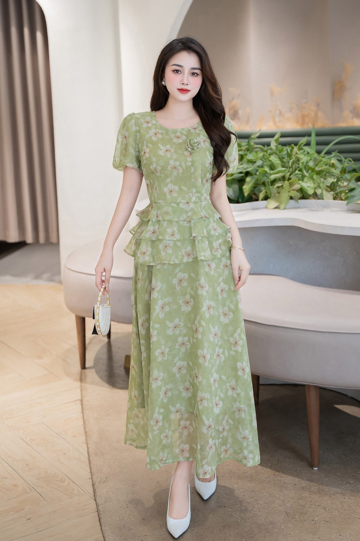 Đầm dạ hội peplum - S63L24Q008