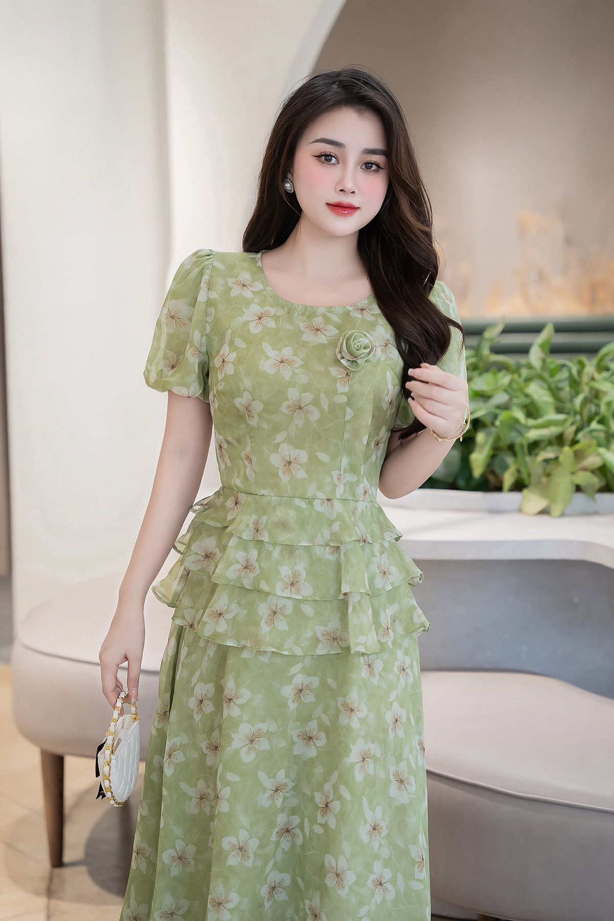 Đầm dạ hội peplum - S63L24Q008