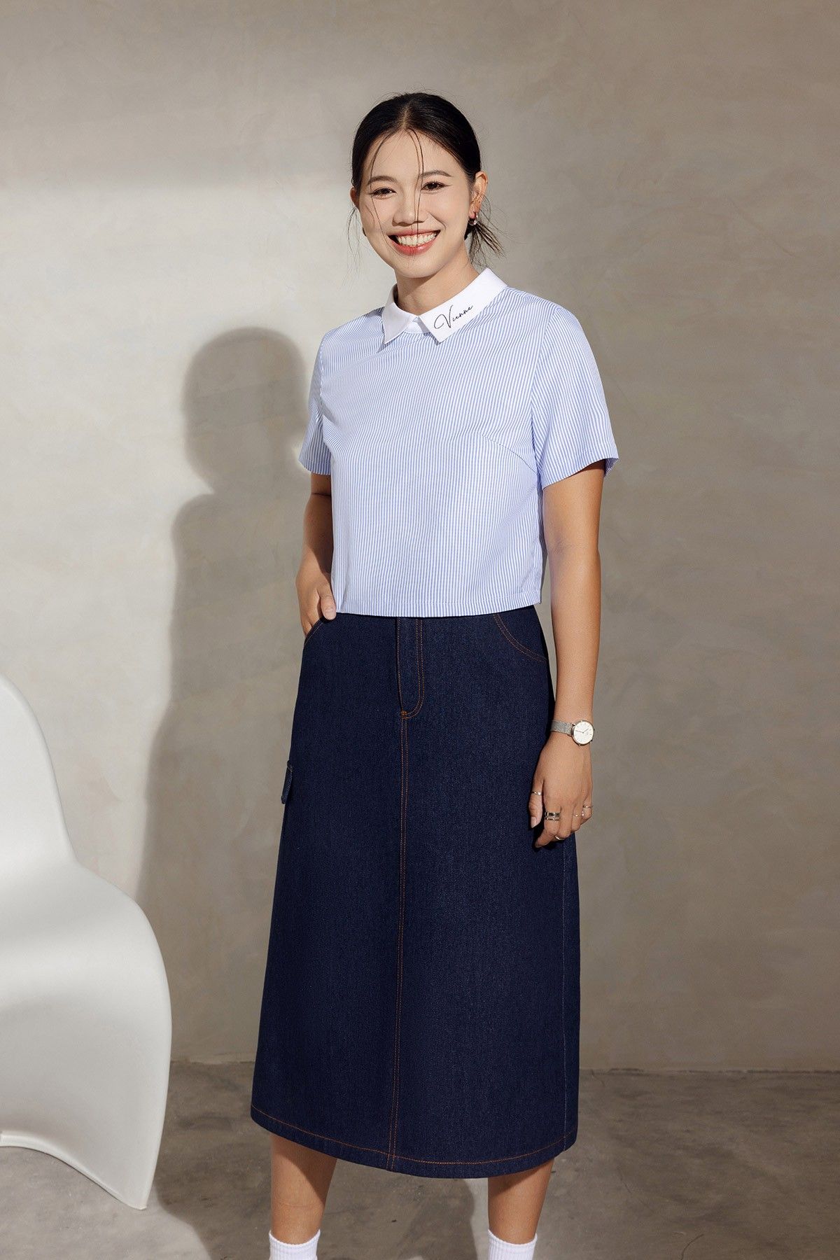 Áo tay ngắn - V61B24H046