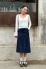 Áo len thun 2 dây croptop - V61B24Q049